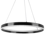 в наличии 736407 Люстра ROTONDA 91W LED 2976LM 120G ЧЕРНЫЙ 3000-6000K - купить в интернет-магазине Светильники Торг