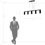 в наличии 718053 Люстра ROMA 5х28W GU10 (led) ШАМПАНЬ - купить в интернет-магазине Светильники Торг