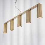 в наличии 718053 Люстра ROMA 5х28W GU10 (led) ШАМПАНЬ - купить в интернет-магазине Светильники Торг