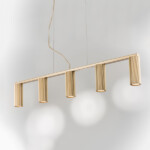 в наличии 718053 Люстра ROMA 5х28W GU10 (led) ШАМПАНЬ - купить в интернет-магазине Светильники Торг