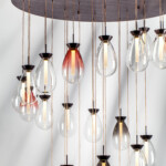 в наличии 805289 Люстра COLORE LED 28х4W 5600LM КОФЕЙНЫЙ/МУЛЬТИКОЛОР 3000K - купить в интернет-магазине Светильники Торг