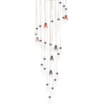 в наличии 805289 Люстра COLORE LED 28х4W 5600LM КОФЕЙНЫЙ/МУЛЬТИКОЛОР 3000K - купить в интернет-магазине Светильники Торг