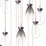 в наличии 805289 Люстра COLORE LED 28х4W 5600LM КОФЕЙНЫЙ/МУЛЬТИКОЛОР 3000K - купить в интернет-магазине Светильники Торг