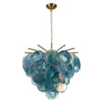 10492/600 Blue Подвесная люстра LOFT IT Lolly