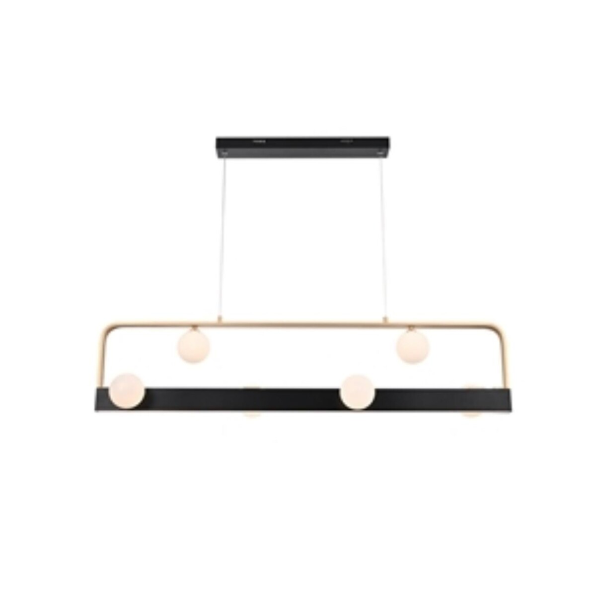 4072-6P, подвесная люстра, L1200xW240xH200/1200, 6xG9LEDx10W, excluded + LEDx18W, 700LM, 4000K, included — изображение 1