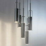 в наличии 756054 Люстра CILINO 5х40W GU10 ХРОМ - купить в интернет-магазине Светильники Торг