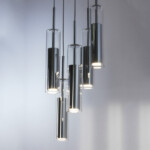 в наличии 756054 Люстра CILINO 5х40W GU10 ХРОМ - купить в интернет-магазине Светильники Торг