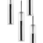 в наличии 756054 Люстра CILINO 5х40W GU10 ХРОМ - купить в интернет-магазине Светильники Торг