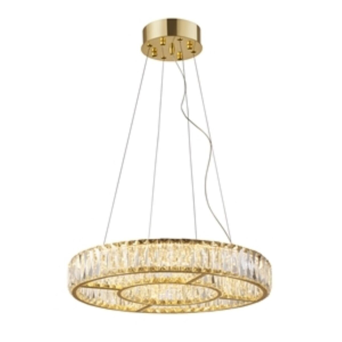 4780-5P, подвесная люстра, D500xH650/1150, LEDx43W, 7200LM, 3000/4000/6500K, remote control, included — изображение 1