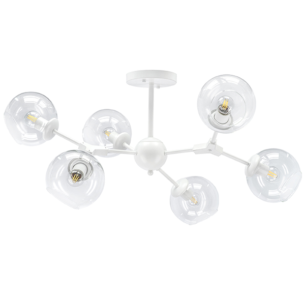 в наличии 785066 Люстра BETA 6x40W E27 БЕЛЫЙ - купить в интернет-магазине Светильники Торг