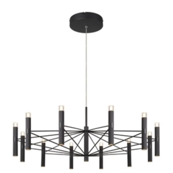 4758-12P, подвесная люстра, D1000xH450/2935, 12xLEDx7W, 4600LM, 3000K, included