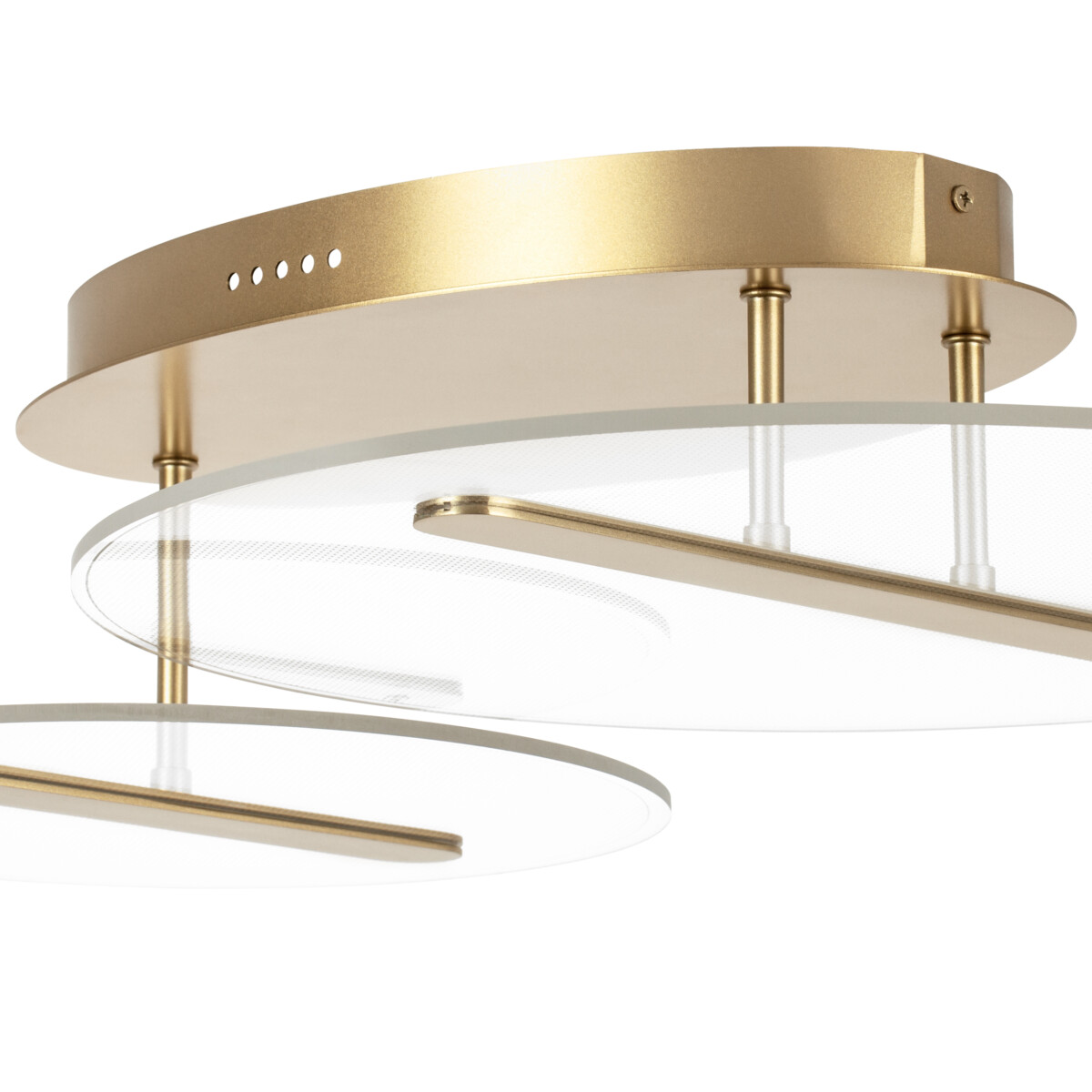 в наличии 738053 Люстра ACRILE 33W LED 2691LM 120G ЗОЛОТО 3000K - купить в интернет-магазине Светильники Торг