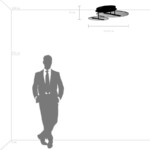 в наличии 738053 Люстра ACRILE 33W LED 2691LM 120G ЗОЛОТО 3000K - купить в интернет-магазине Светильники Торг