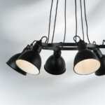 в наличии 761167 Люстра ACROBATA 6х40W E14 ЧЕРНЫЙ - купить в интернет-магазине Светильники Торг