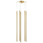 в наличии L5T747433 Люстра TUBO LED 25W 1500LM 25G ЗОЛОТО 3000K (574723+747433 (5шт) - купить в интернет-магазине Светильники Торг