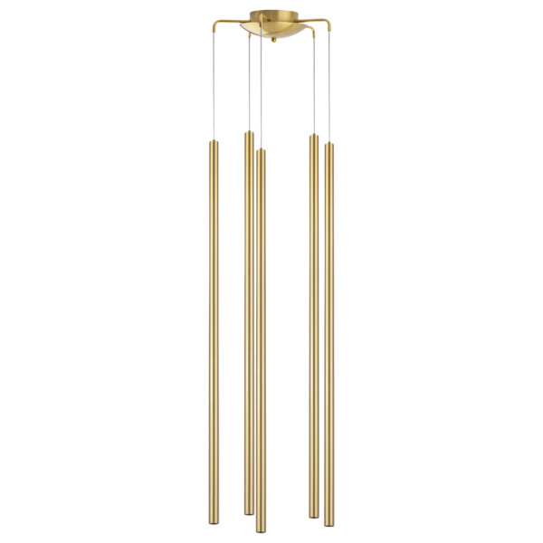 в наличии L5T747433 Люстра TUBO LED 25W 1500LM 25G ЗОЛОТО 3000K (574723+747433 (5шт) - купить в интернет-магазине Светильники Торг