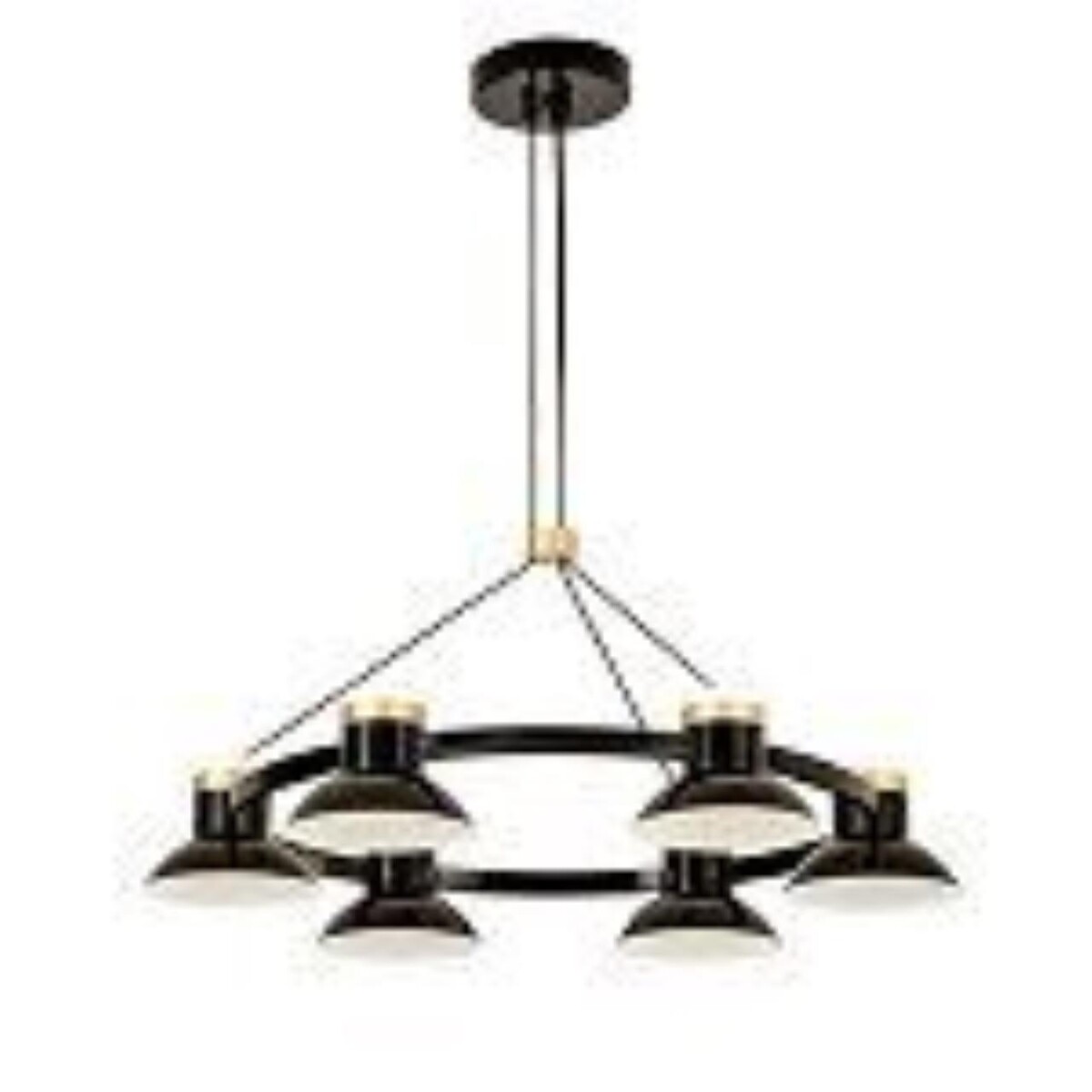 4516-6P, подвесная люстра, D625xH300/1800, 6xLEDx10W, 4800LM, 4000K, included — изображение 1