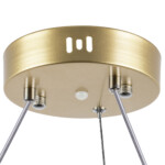 в наличии 736402 Люстра ROTONDA 91W LED 4823LM 120G ЗОЛОТО 3000-6000K - купить в интернет-магазине Светильники Торг