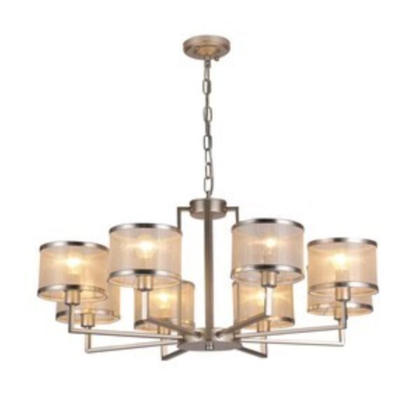 2487-8P, люстра, D780xH330/830, 8xE14x40W, excluded