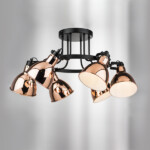 в наличии 761063 Люстра ACROBATA 6х40W E14 РОЗОВОЕ ЗОЛОТО - купить в интернет-магазине Светильники Торг