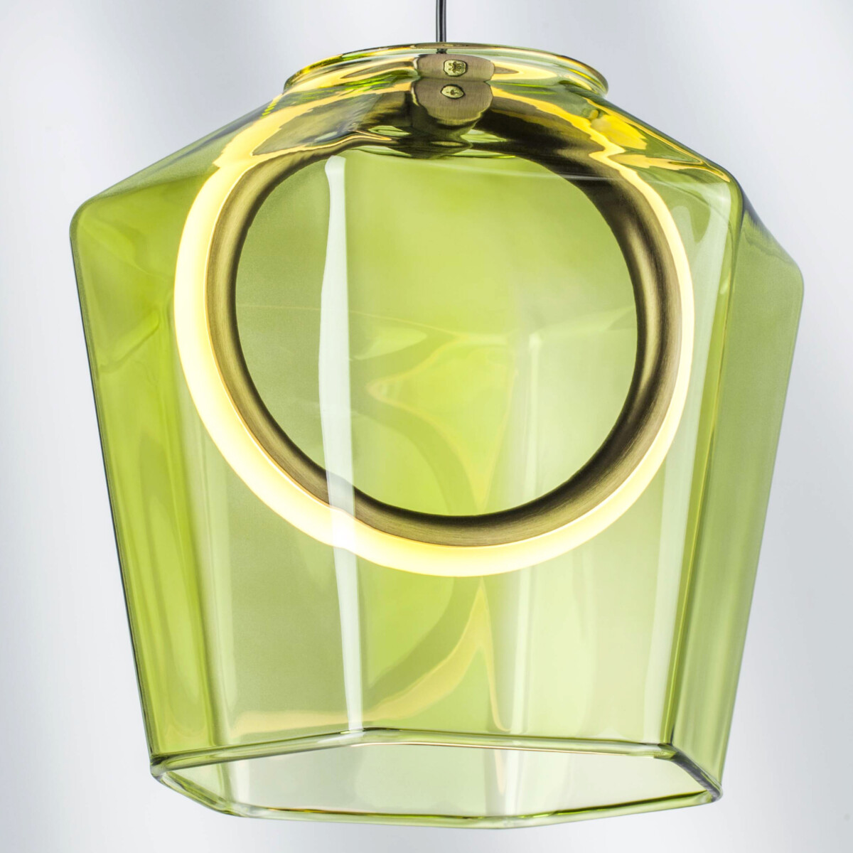 в наличии 796114 Люстра CARAMELLO LED 6W 110LM КОФЕЙНЫЙ/ЗЕЛЕНЫЙ 3000K - купить в интернет-магазине Светильники Торг