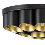 в наличии 720227 Люстра SIENA 22х40W G9 ЧЕРНЫЙ/ЗОЛОТО - купить в интернет-магазине Светильники Торг