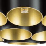 в наличии 720227 Люстра SIENA 22х40W G9 ЧЕРНЫЙ/ЗОЛОТО - купить в интернет-магазине Светильники Торг