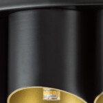 в наличии 720227 Люстра SIENA 22х40W G9 ЧЕРНЫЙ/ЗОЛОТО - купить в интернет-магазине Светильники Торг