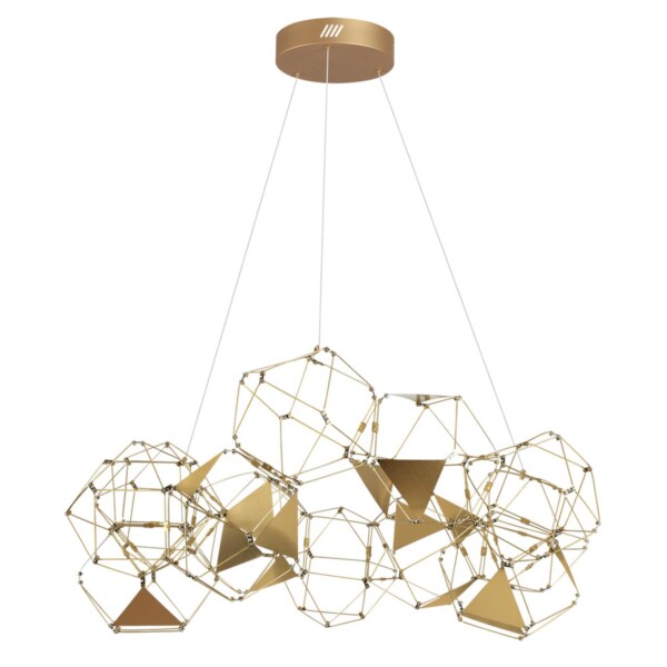 5086/56L L-VISION ODL25 291 античная бронза/металл Люстра LED 56W 4000K 3360Лм TRELLIS