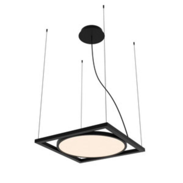 4637-1P, подвес, L460xW460xH500/1500, LEDx30W, 2625LM, 4000K, IP20, included