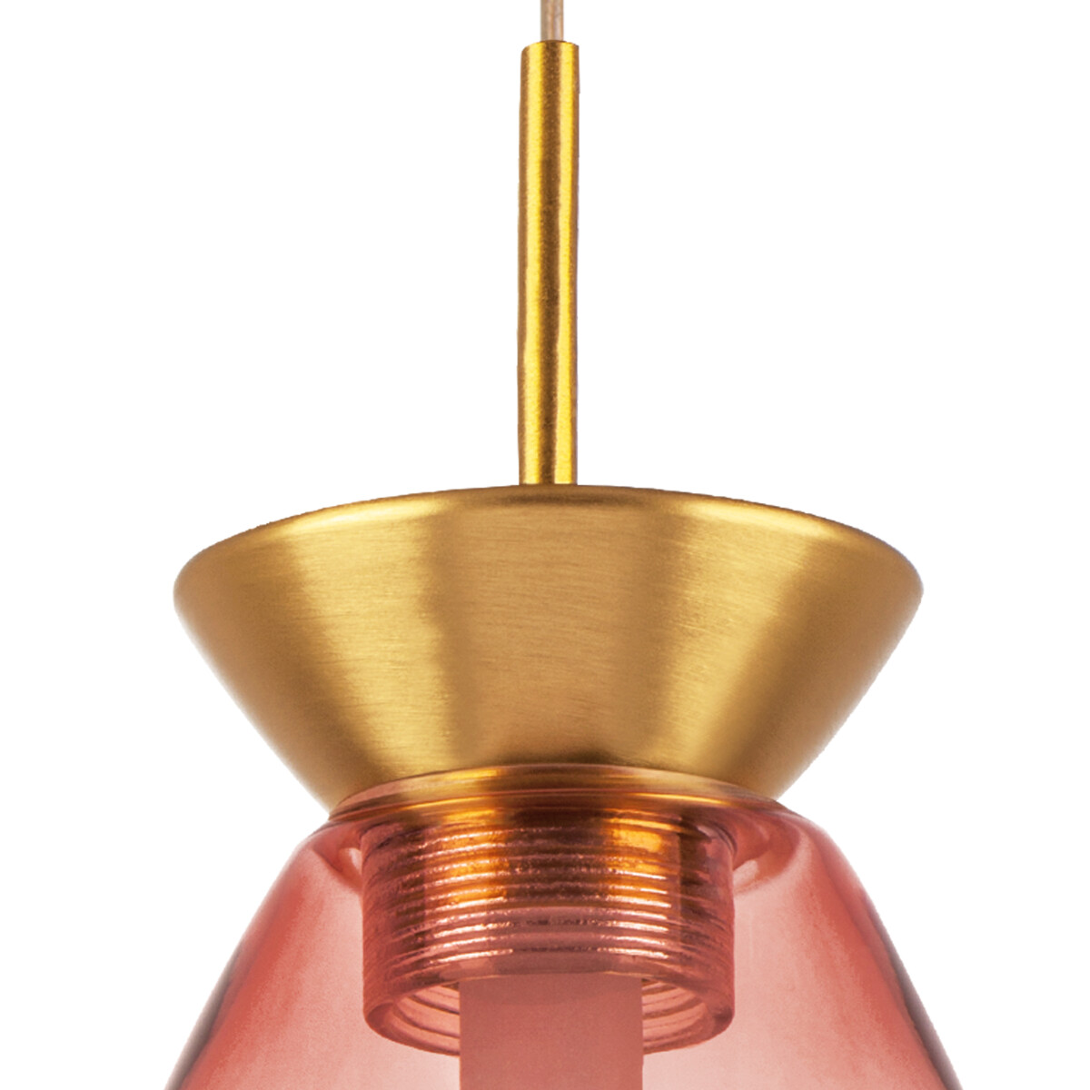 в наличии 805112 Люстра COLORE LED 1х4W 220LM ЗОЛОТО/РОЗОВЫЙ 3000K - купить в интернет-магазине Светильники Торг