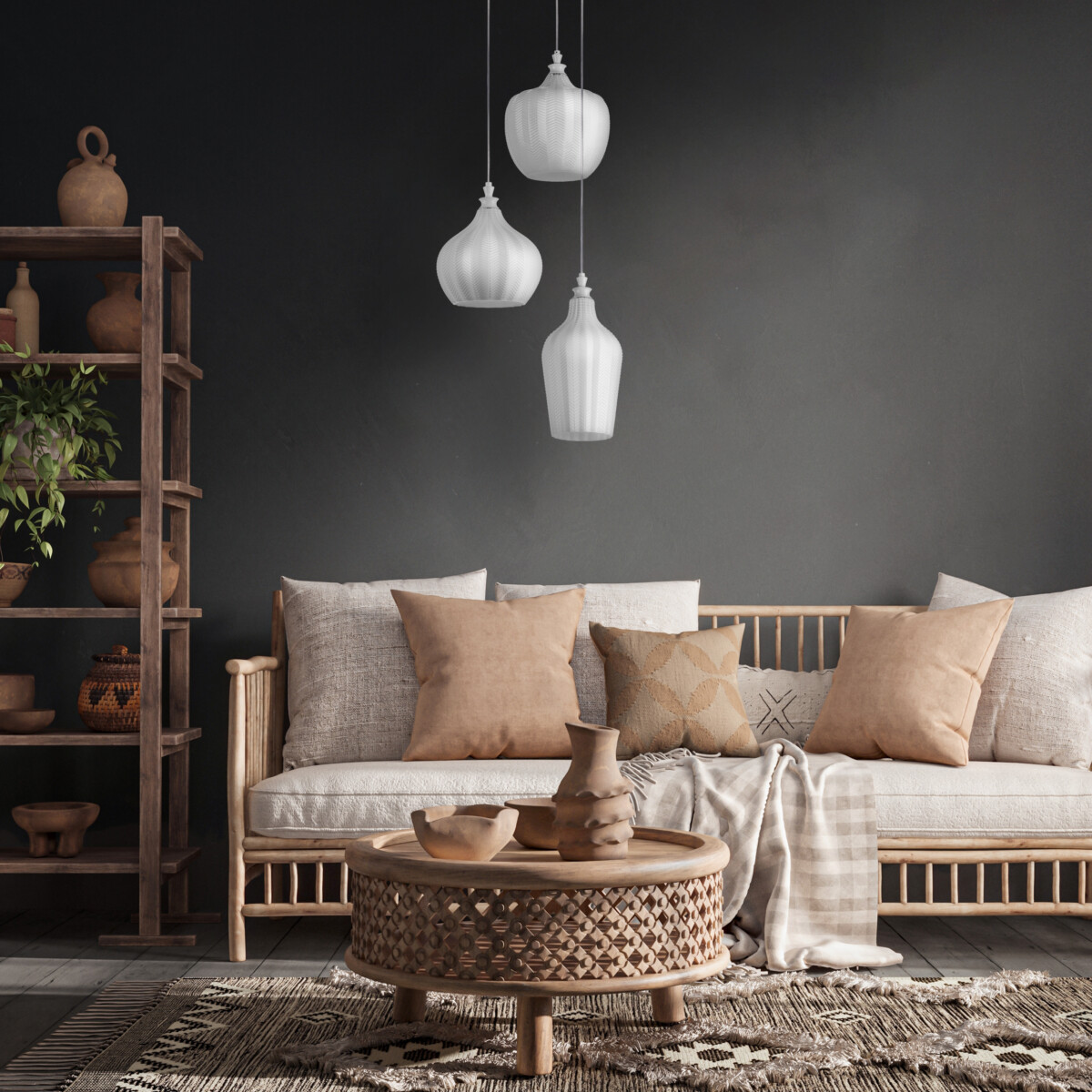 в наличии 793236 Люстра ROCCO 3х6W (led) E27 БЕЛЫЙ - купить в интернет-магазине Светильники Торг