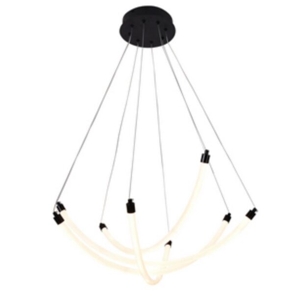 4468-4P, подвесная люстра, D670xH1000/1800, LEDx36W, 3330LM, 3000-6500K, included, remote control