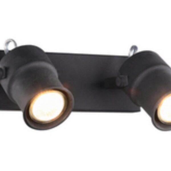 2026-2W, настенный светильник, D165xW265xH125, 2xGU10LEDx5W, 560LM, 3000K, included