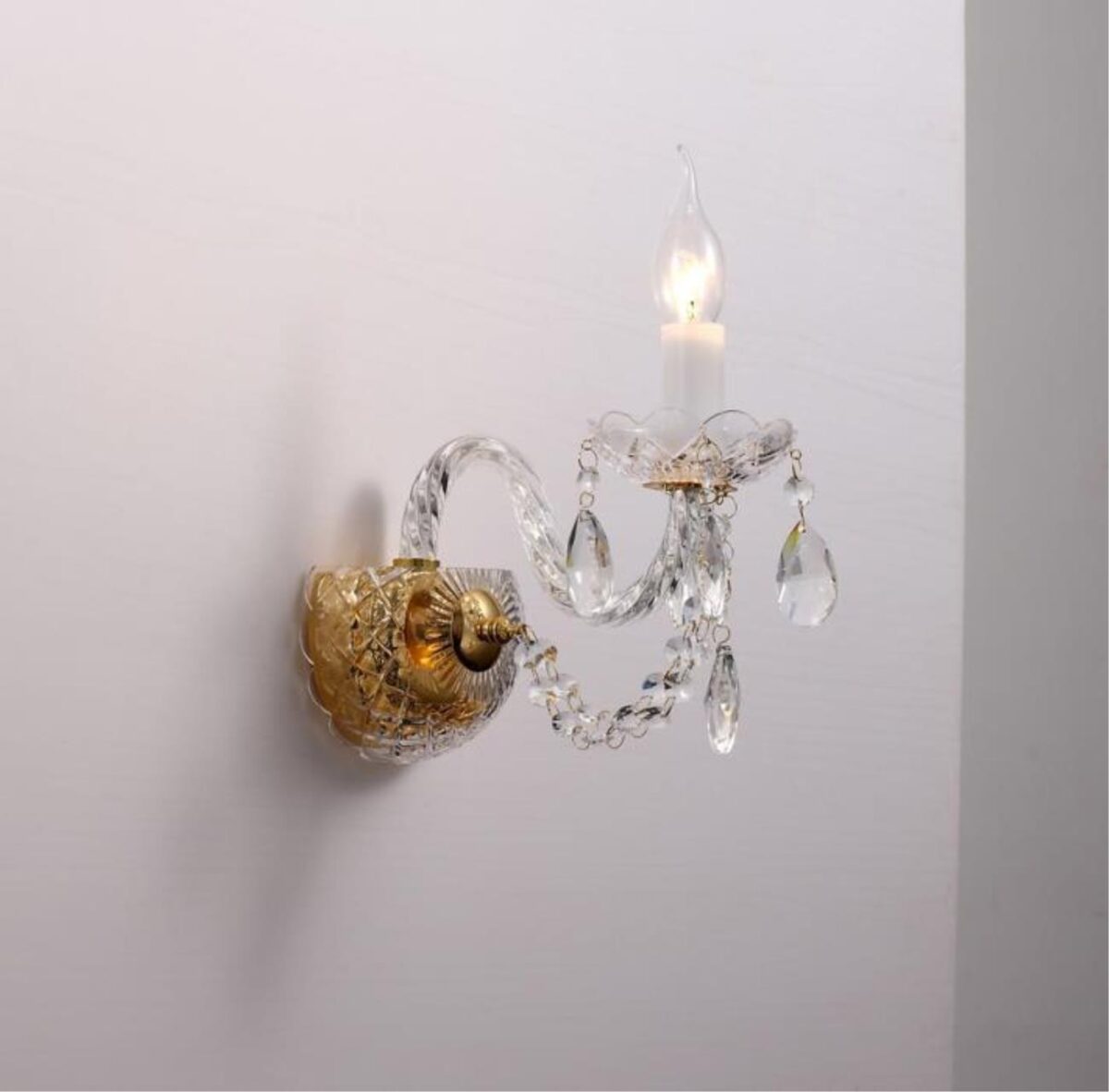 1736-1W, настенный светильник, D230xW130xH300, 1xE14x40W, excluded — изображение 1