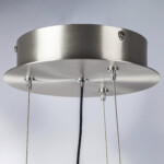 в наличии 794113 Люстра NAPOLI LED 12W 700LM АЛЮМИНИЙ/КОНЬЯК 3000K - купить в интернет-магазине Светильники Торг