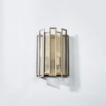 712622 Бра AGAVE 2х40W E14 ШАМПАНЬ/ПРОЗРАЧНЫЙ — изображение 3