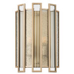 712622 Бра AGAVE 2х40W E14 ШАМПАНЬ/ПРОЗРАЧНЫЙ