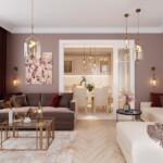 4892/1W NEO ODL_EX22 147 бронзовы/коньячный/стекло Бра с выкл. E14 1*40W BELL