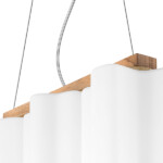 802135 Подвес NUBI LEGNO 3х40W E27 СВЕТЛОЕ ДЕРЕВО/БЕЛЫЙ — изображение 9