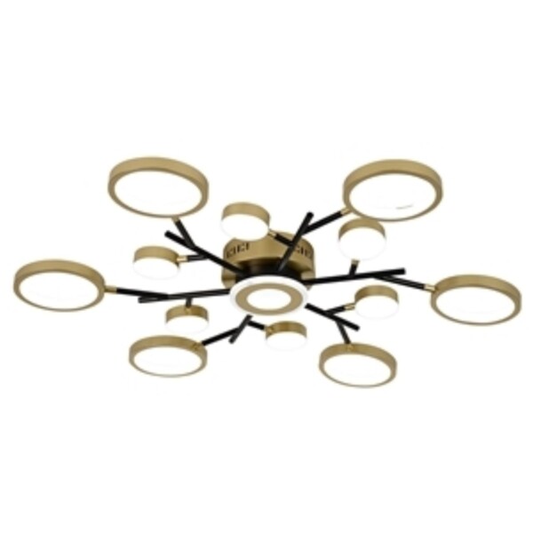 4686-13C, потолочный светильник, D880xH80, LEDx140W/70W/70W, 7540/3840/3750LM, 4000/6500/3500K, included, remote control