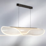 в наличии 731413 Люстра VARESE 32W LED 1546LM 360G КОФЕЙНЫЙ 3000K - купить в интернет-магазине Светильники Торг