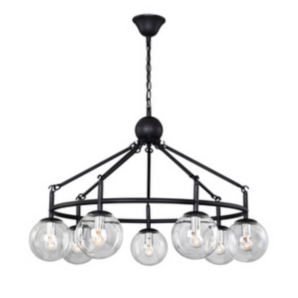 2169-7P, люстра подвесная, D810xH550/1350, 7xE14x40W, excluded — изображение 1