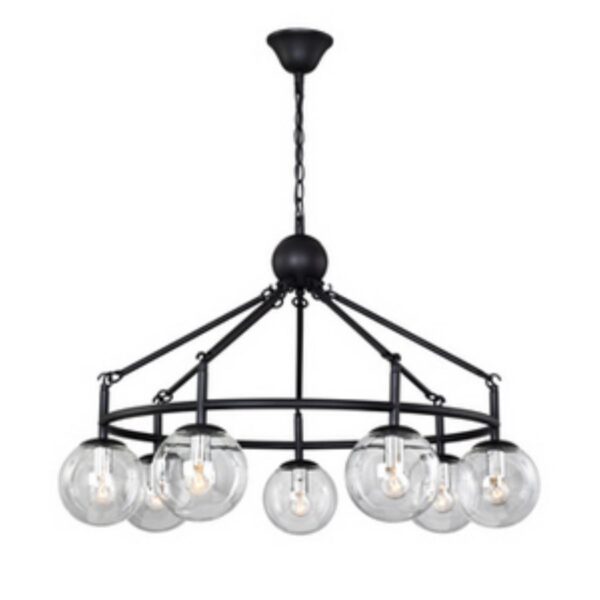 2169-7P, люстра подвесная, D810xH550/1350, 7xE14x40W, excluded