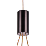 в наличии 801090 Люстра SFERETTA LED 9х1,35W 600LM КОФЕЙНЫЙ/ПРОЗРАЧНЫЙ 3000K - купить в интернет-магазине Светильники Торг