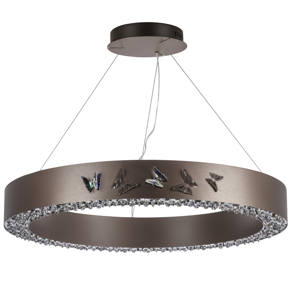 в наличии 701181 Люстра FARAONE 78W LED 7733LM БРОНЗА 3000K - купить в интернет-магазине Светильники Торг