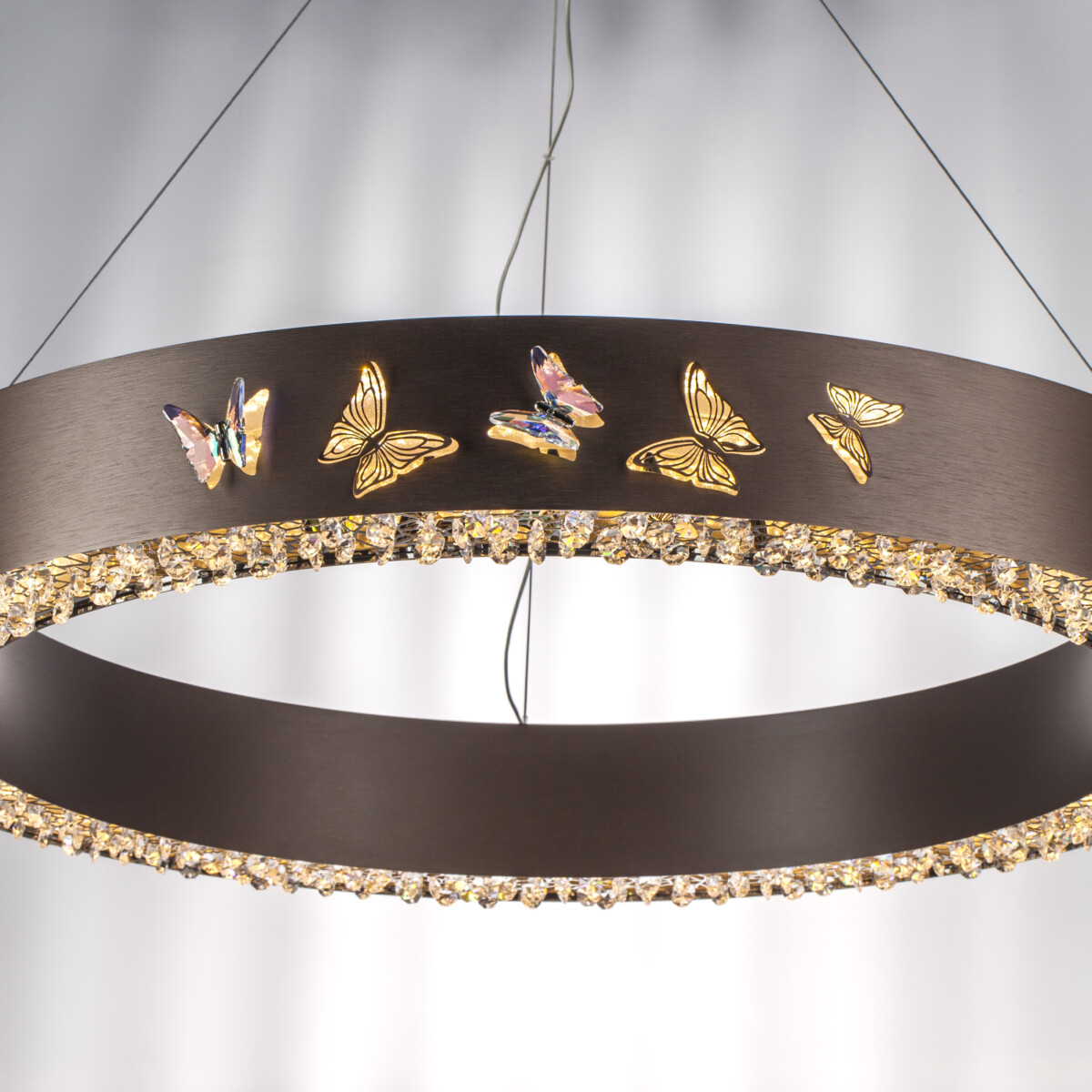 в наличии 701181 Люстра FARAONE 78W LED 7733LM БРОНЗА 3000K - купить в интернет-магазине Светильники Торг