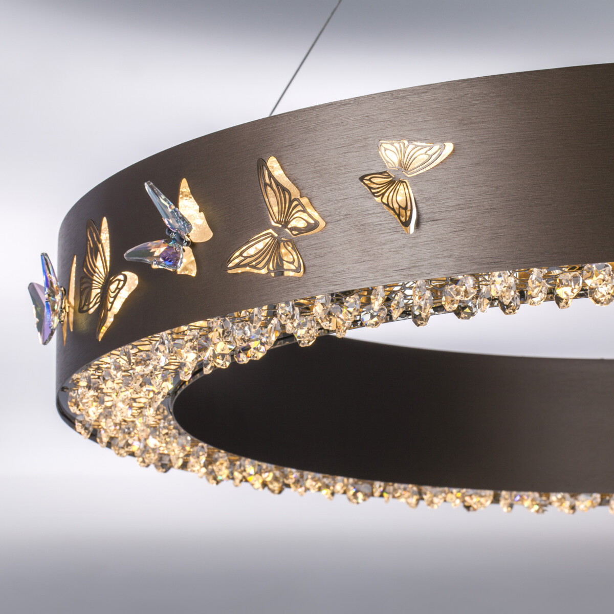 в наличии 701181 Люстра FARAONE 78W LED 7733LM БРОНЗА 3000K - купить в интернет-магазине Светильники Торг