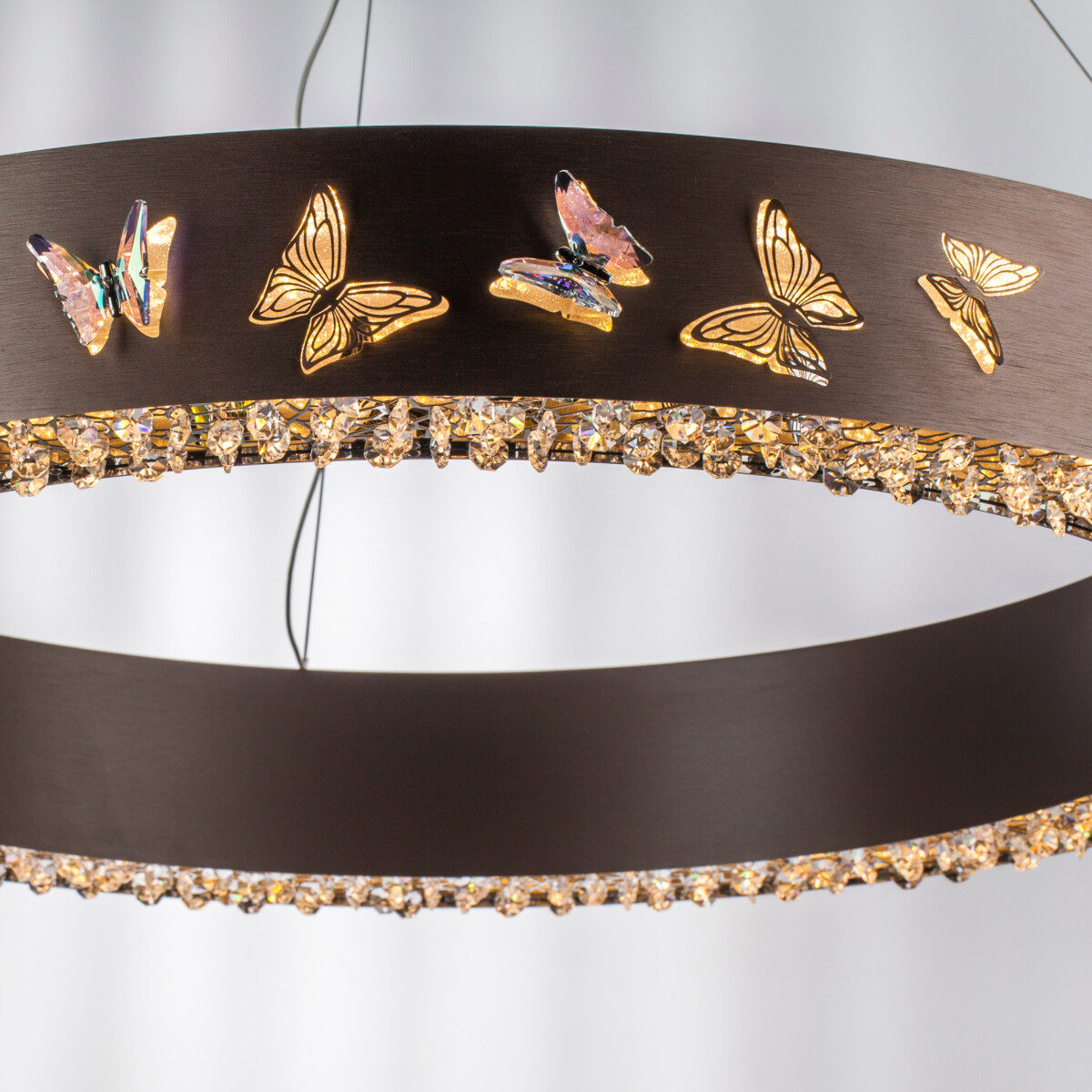 в наличии 701181 Люстра FARAONE 78W LED 7733LM БРОНЗА 3000K - купить в интернет-магазине Светильники Торг