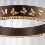 в наличии 701181 Люстра FARAONE 78W LED 7733LM БРОНЗА 3000K - купить в интернет-магазине Светильники Торг